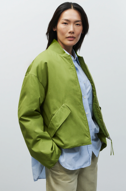 BOMBER PISTACHIO GREEN