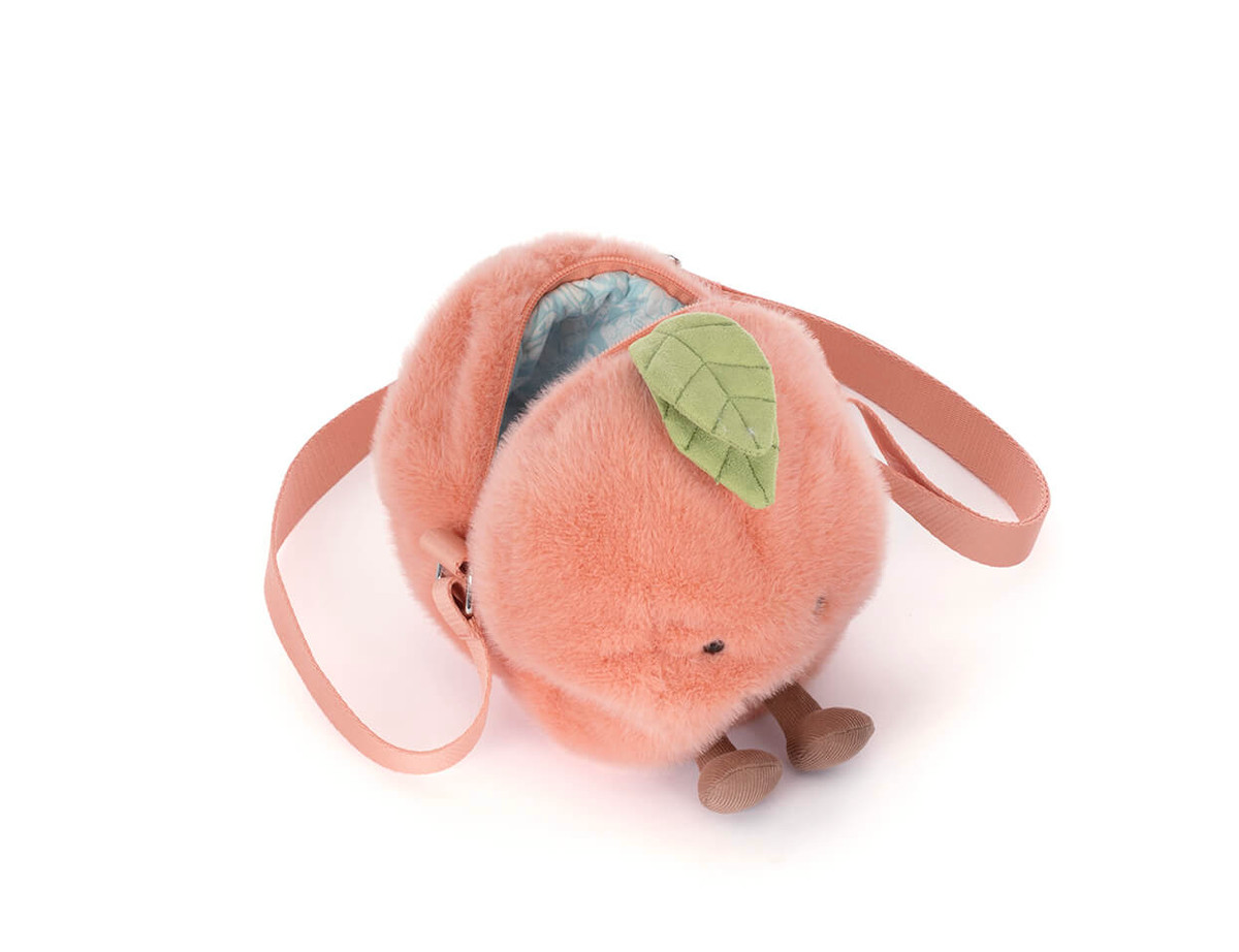 AMUSEABLES PEACH SHOULDER BAG ORANGE