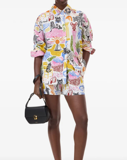 OVERSIZED SHIRT MULTICOLOR