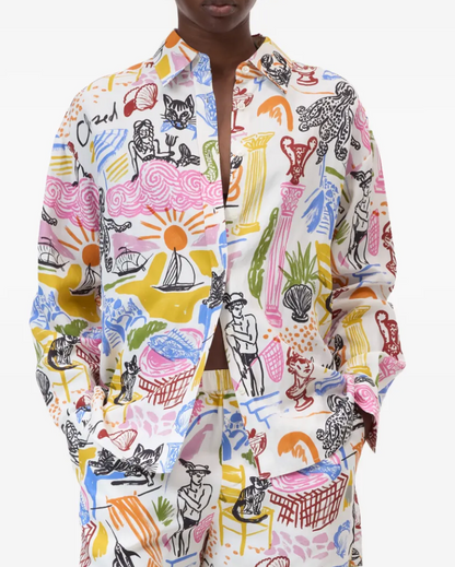 OVERSIZED SHIRT MULTI COLOUR