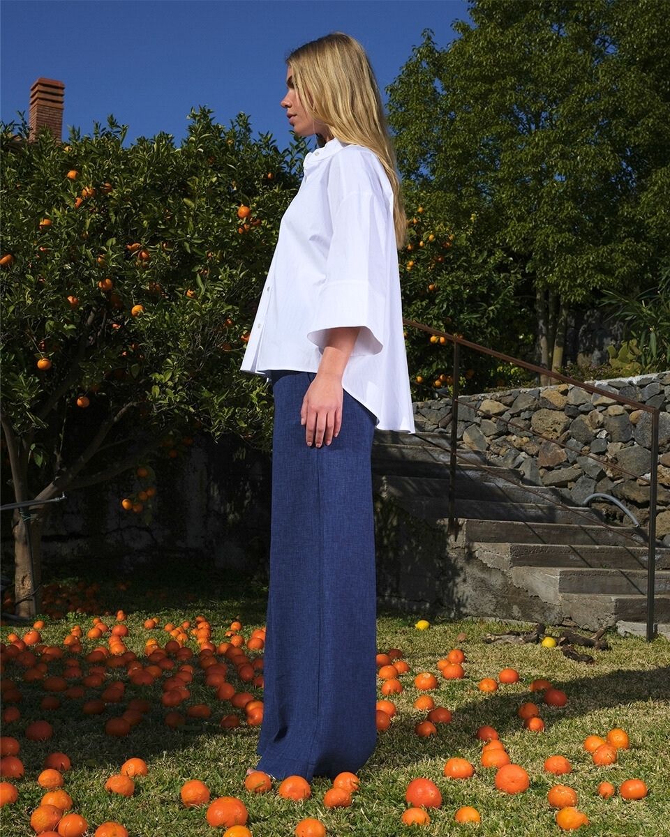 BOXY SHIRT POPLIN UNI