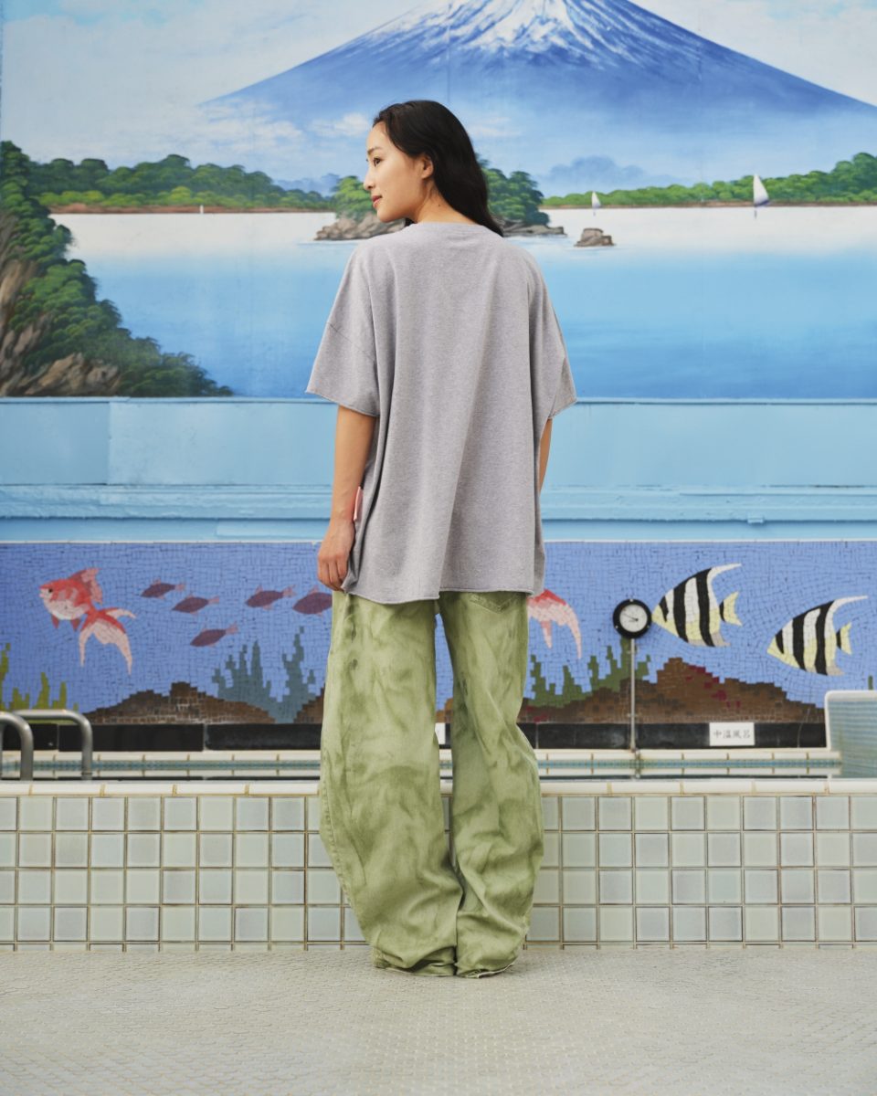 GIGI T-SHIRT GREY MELANGE