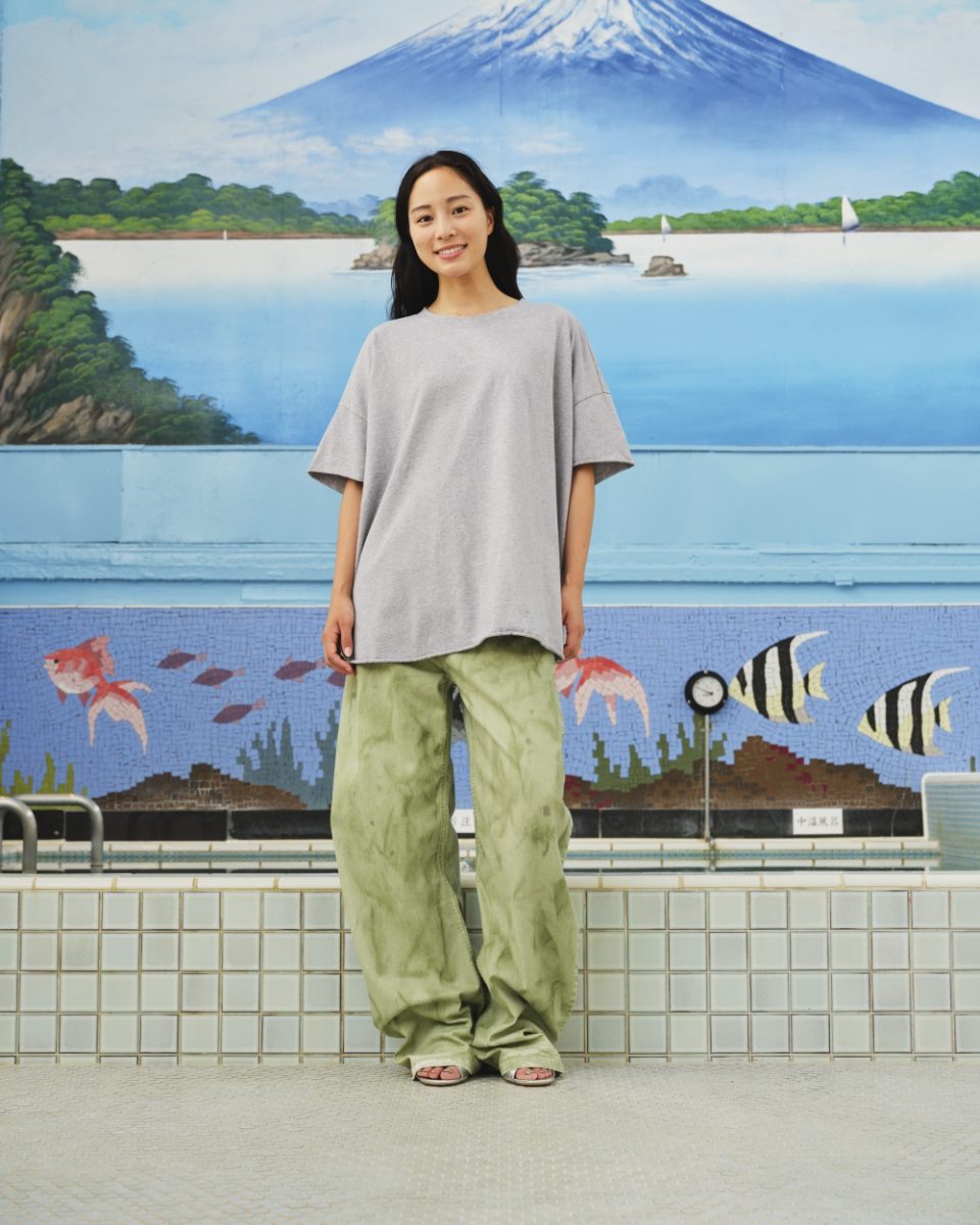 GIGI T-SHIRT GREY MELANGE