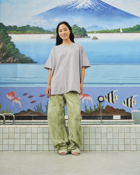 GIGI T-SHIRT GREY MELANGE