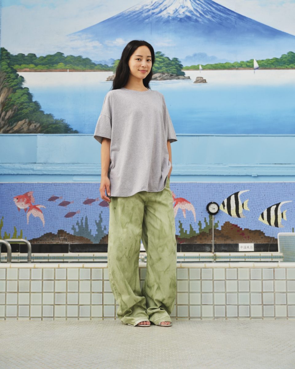 GIGI T-SHIRT GREY MELANGE