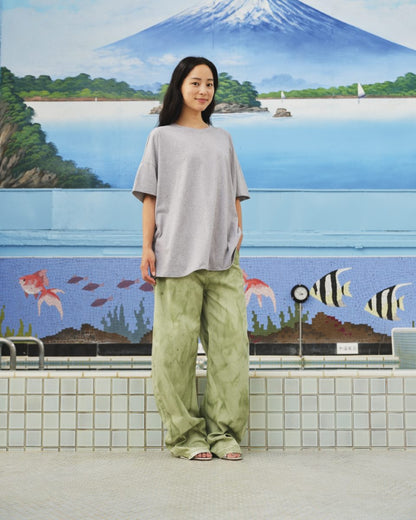 GIGI T-SHIRT GREY MELANGE