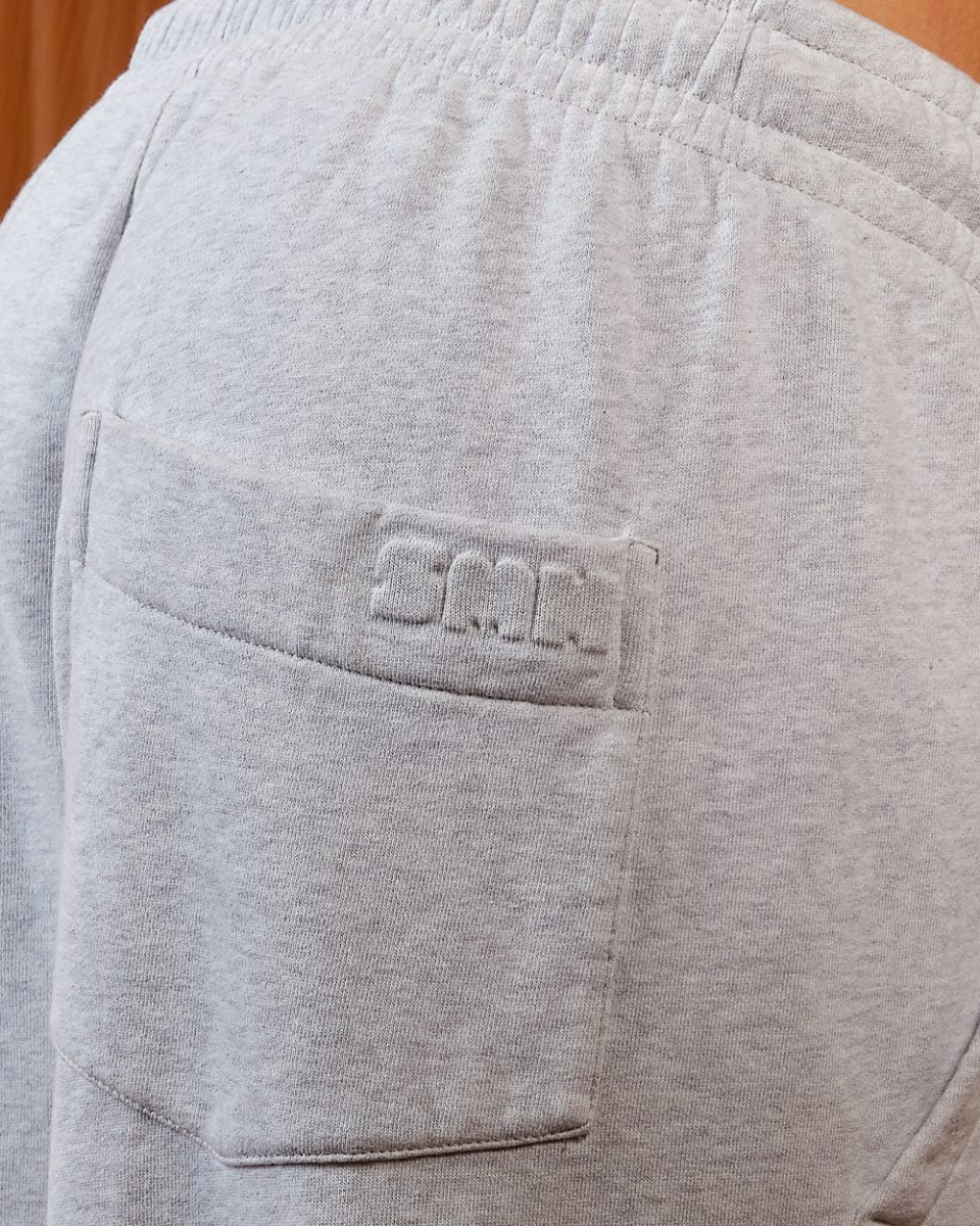 HUGO BAGGY SWEATBROEK GRIJS MELANGE