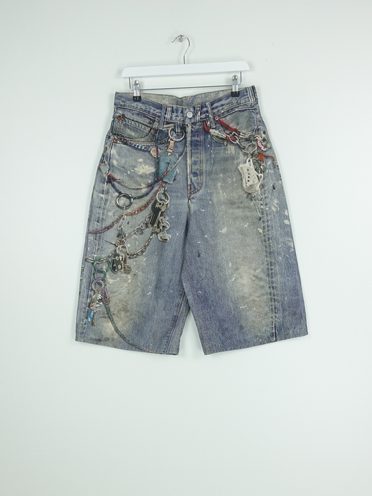 SHORT MID BLUE