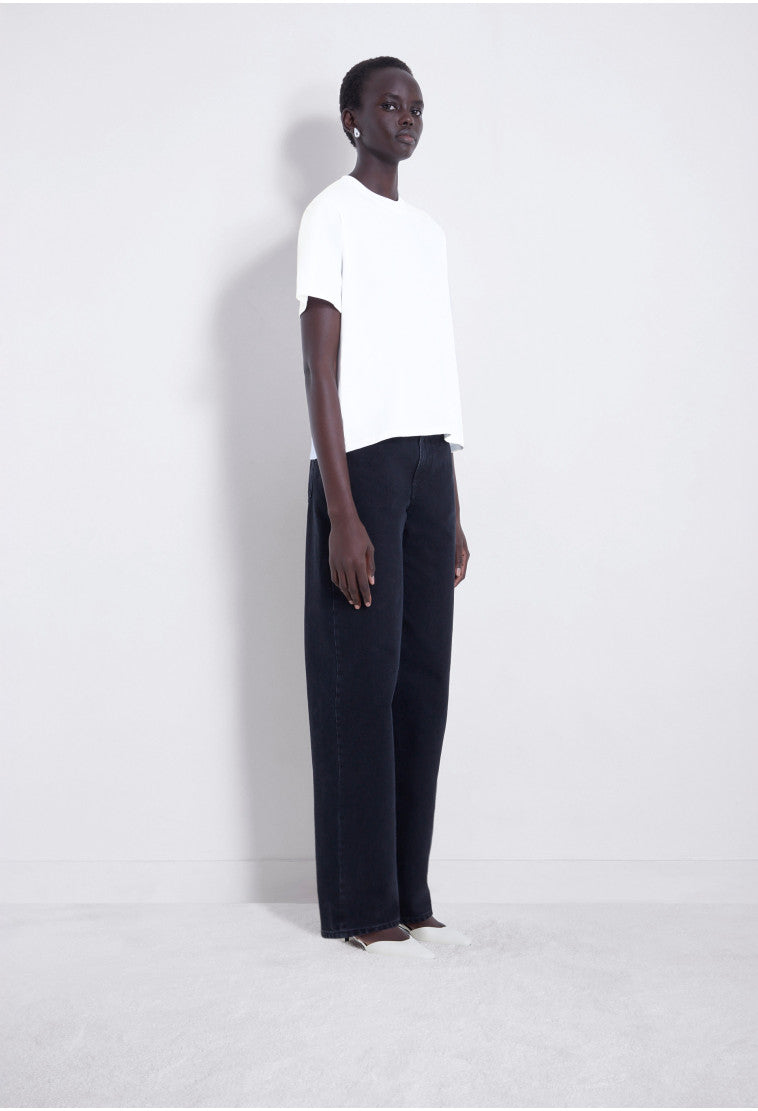 COTTON T-SHIRT TELANTO WHITE