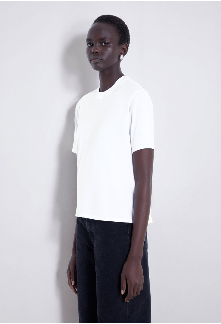 COTTON T-SHIRT TELANTO WHITE
