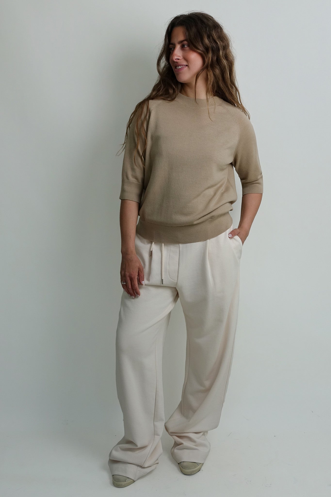 TUAN W.K.SWEATER CAMEL