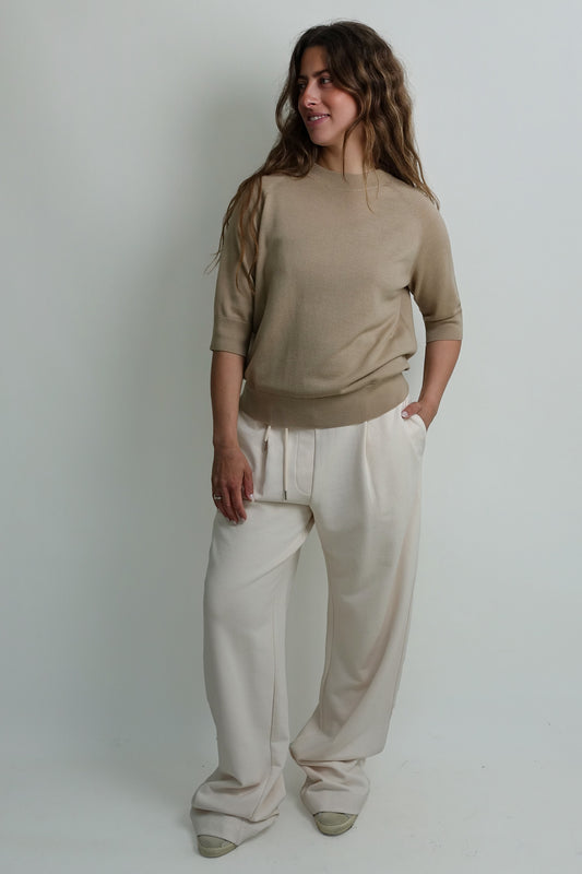 TUAN W.K.SWEATER CAMEL