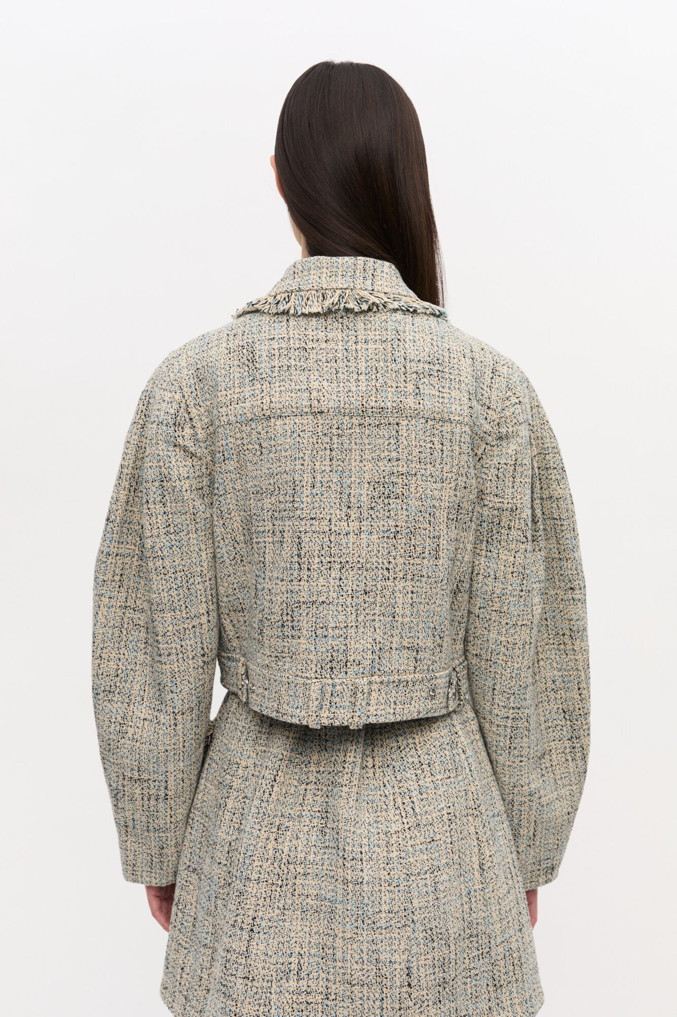 SUMMER TWEED JACKET ALASKAN BLUE