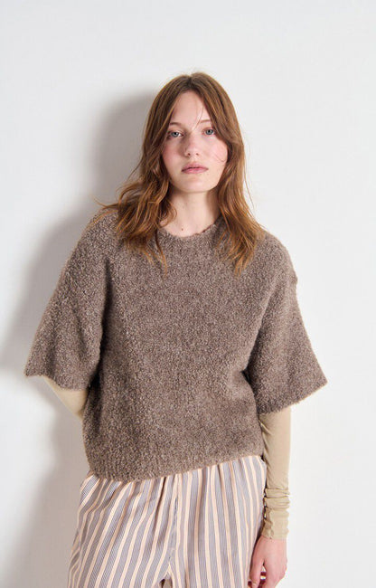 ZOLLY SWEATER TAUPE CHINE