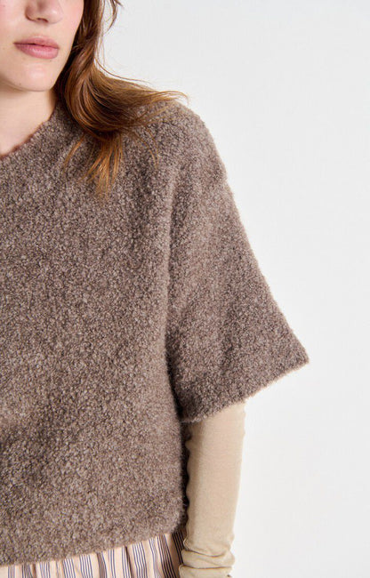 ZOLLY SWEATER TAUPE CHINE