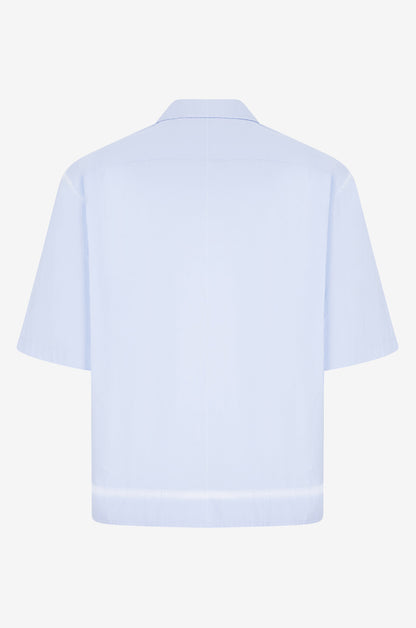 SHORT-SLEEVED SHIRT LIGHT BLUE