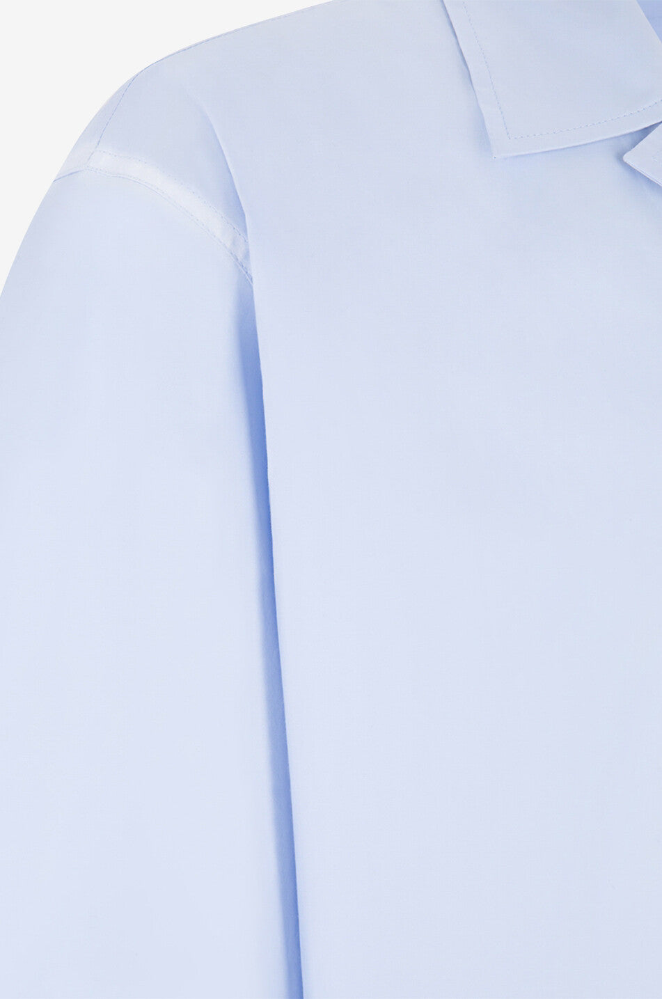 SHORT-SLEEVED SHIRT LIGHT BLUE