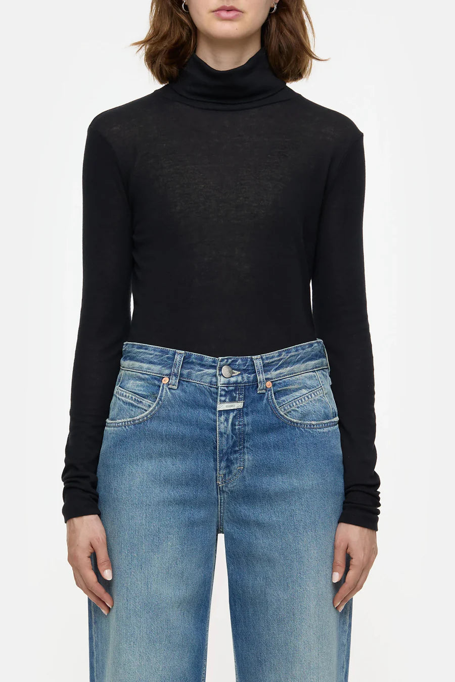 TURTLENECK LONGSLEEVE BLACK