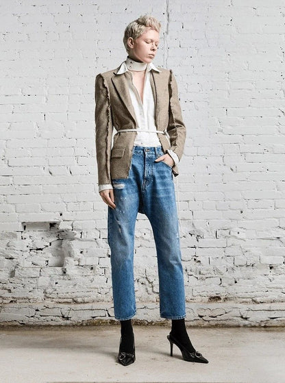 R-13 TAILORED DROP DENIM BAIN