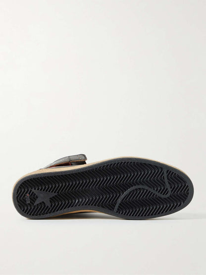 SKY STAR NAPPA UPPER WITH SERIGRAPH LEATHER STAR AND ANKLE WHITE/BLACK