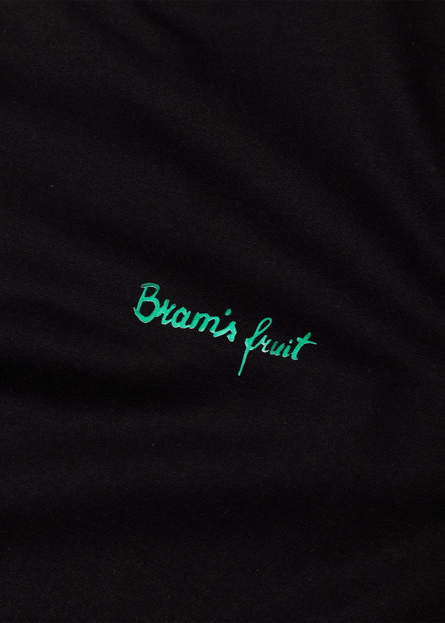 FRUIT ACRYLIC T-SHIRT BLACK