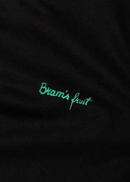 FRUIT ACRYLIC T-SHIRT BLACK