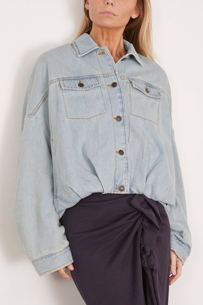 VESTO DENIM JACKET ICE BLUE