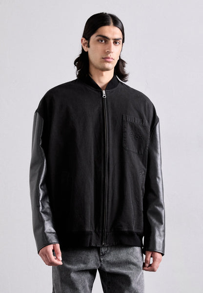 SPORTSJACKET BLACK BOMBER