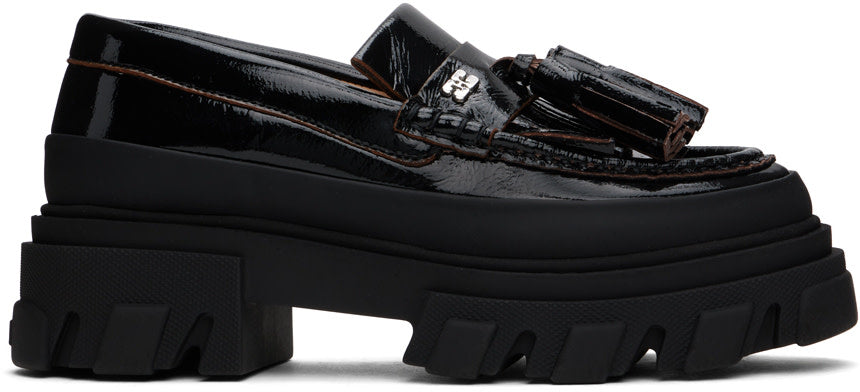 CLEATED LOAFER NAPLACK BLACK