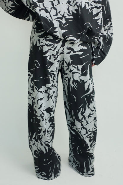 HADIUM PR 3613 W.K.PANTS GREY MELANGE