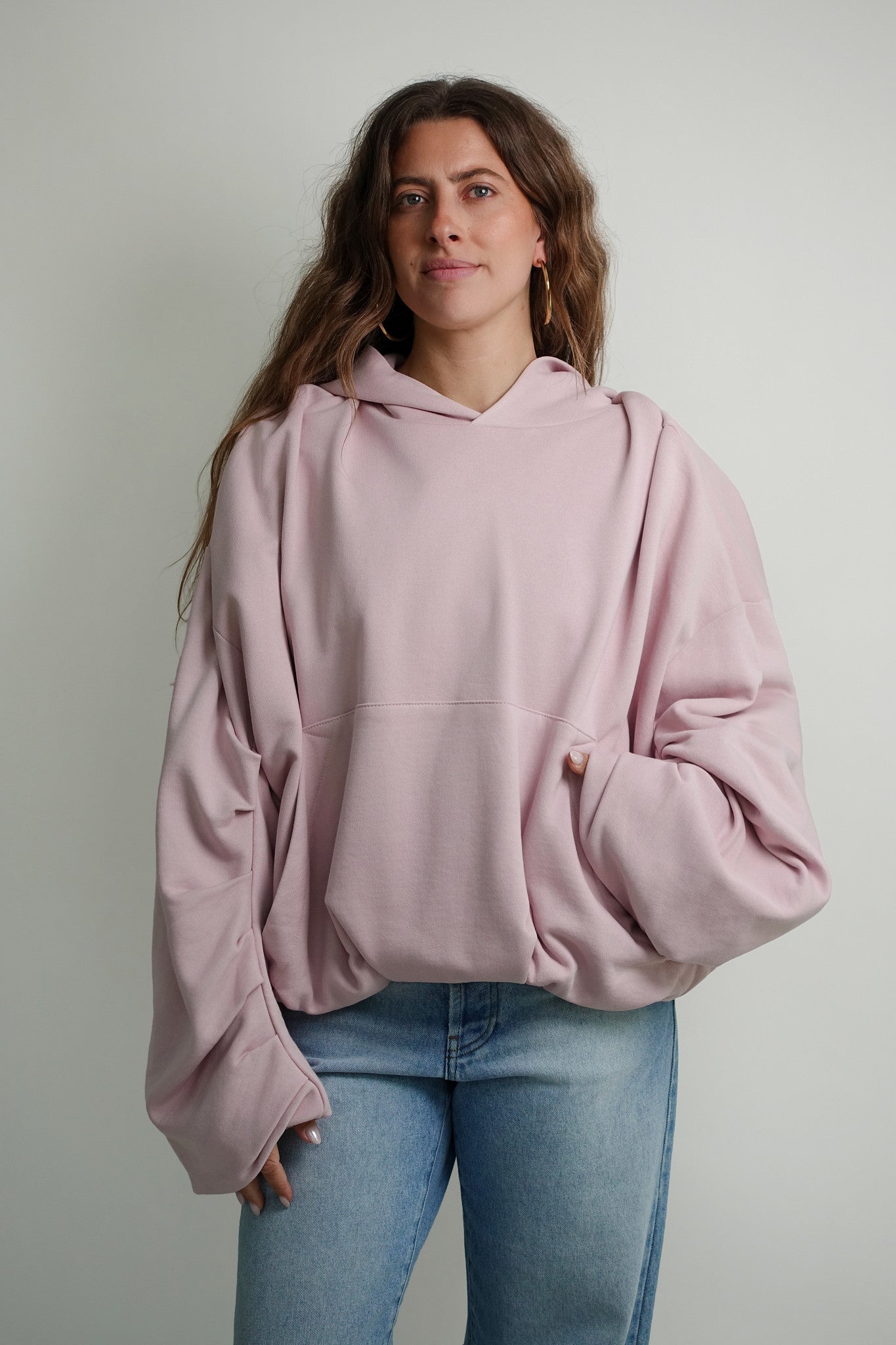 HANNETT BIS HOODIE LPINK