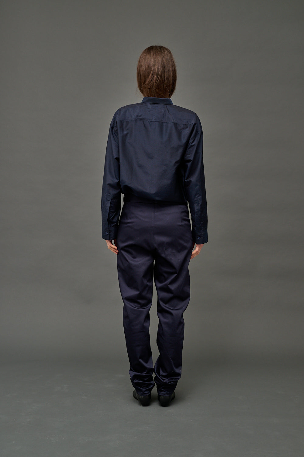 YOGA PANT NAVY COTTON