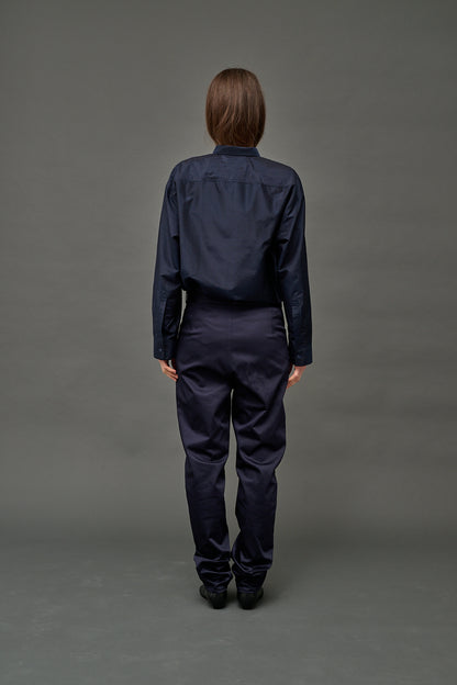 YOGA PANT NAVY COTTON