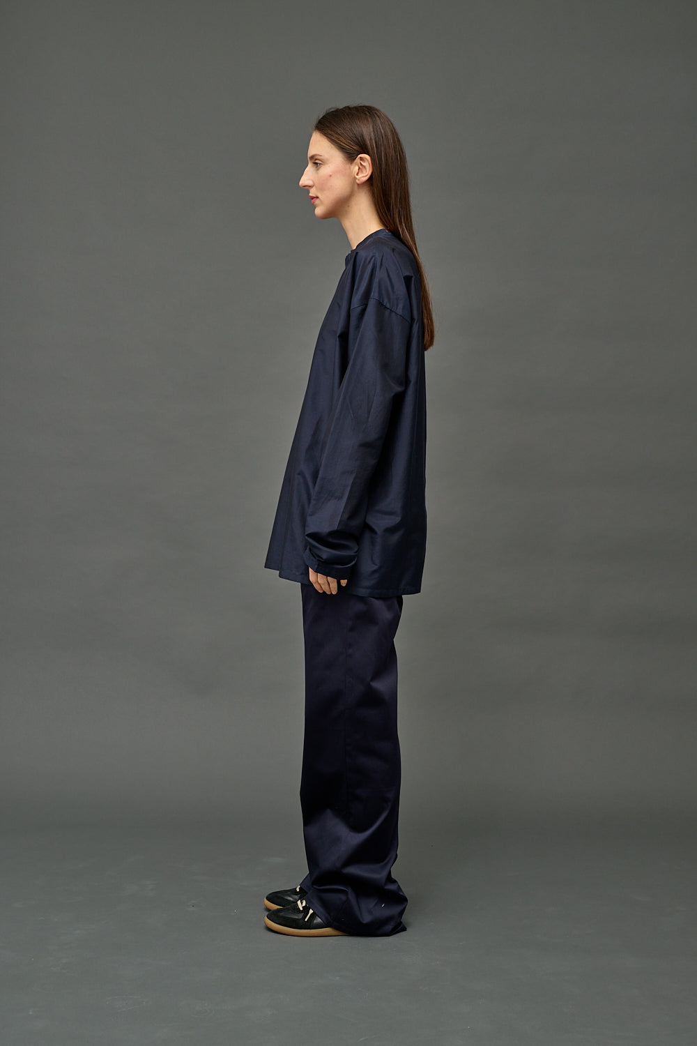 LOL MINI LS NAVY COTTON SILK