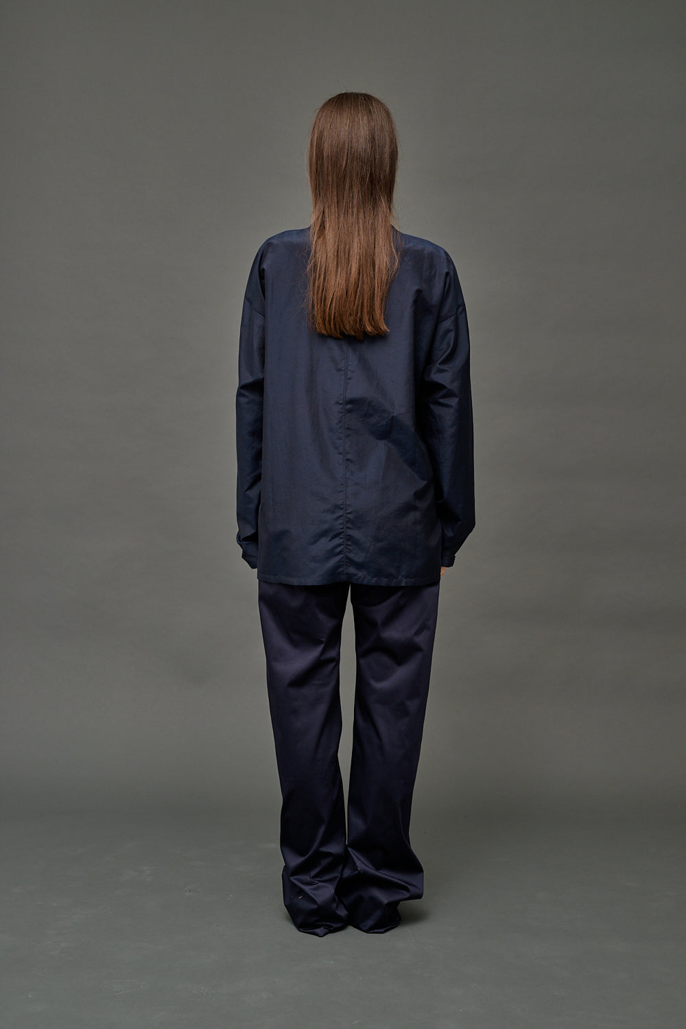 LOL MINI LS NAVY COTTON SILK
