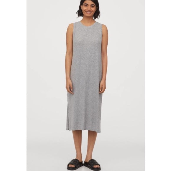 BACKLESS DRESS RAYNA GREY MELANGE