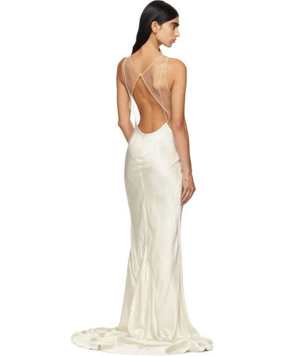 MAXI DRESS OFF WHITE