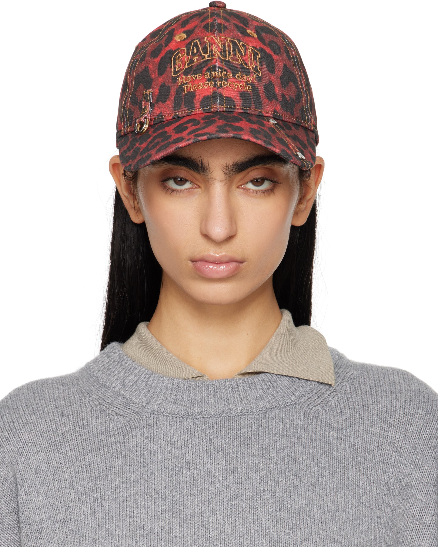 CAP HAT RED LEO RACING RED