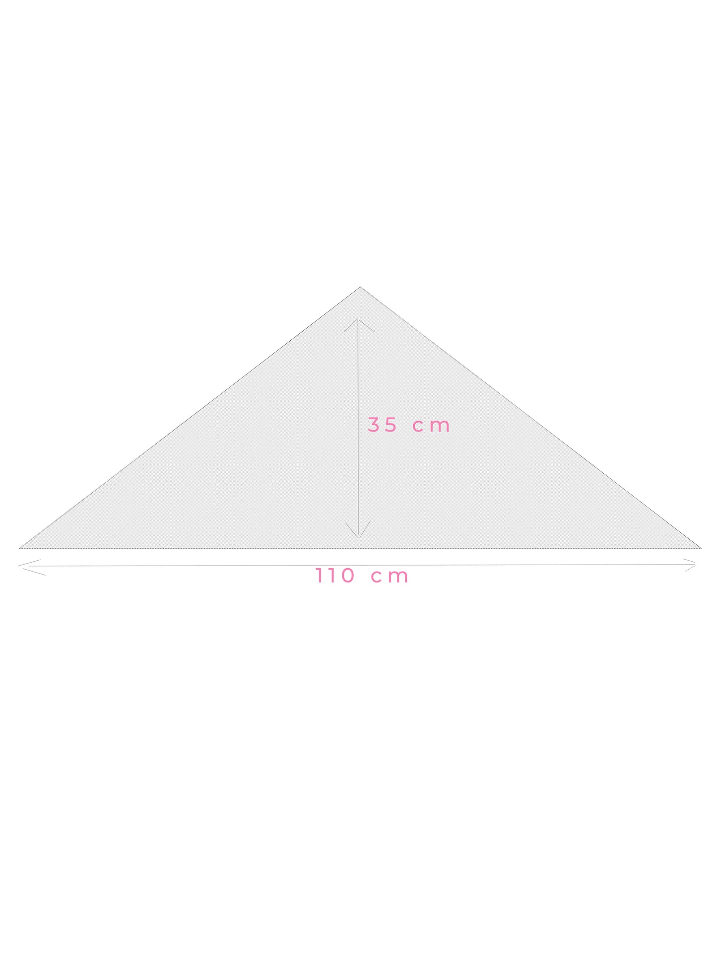 C.O.S.Y by SjaalMania Sjaal Cosy Triangle Medium Grey