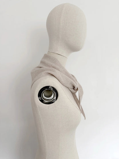 C.O.S.Y by SjaalMania Sjaal Cosy Triangle Oatmeal
