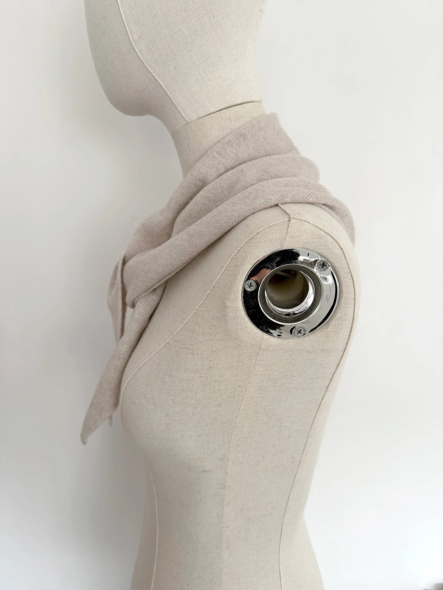 C.O.S.Y by SjaalMania Sjaal Cosy Triangle Oatmeal