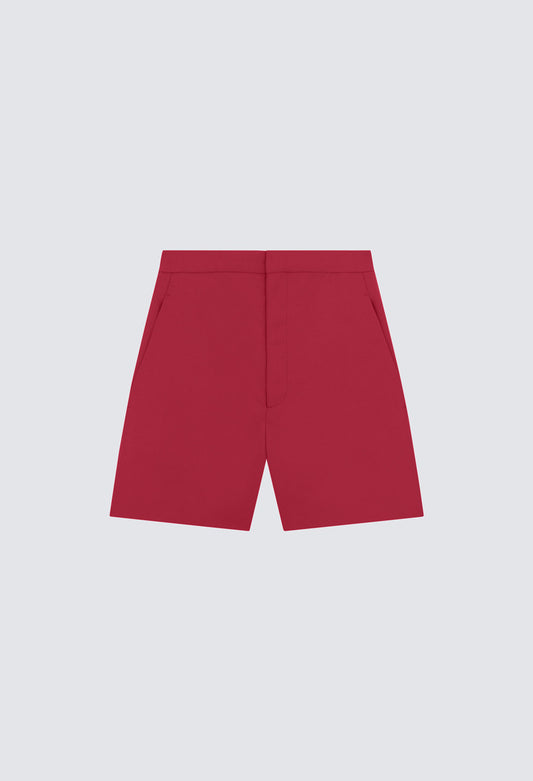 TAILORED MINI SHORTS SIMAI TOMATO