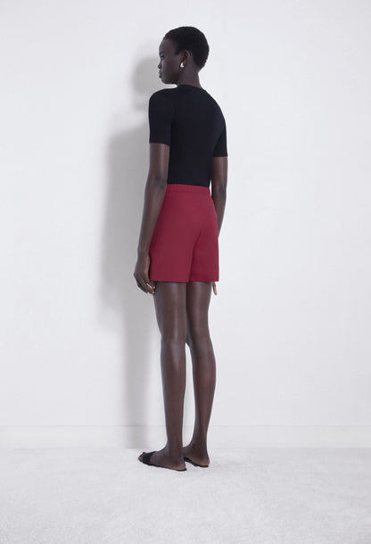 TAILORED MINI SHORTS SIMAI TOMATO