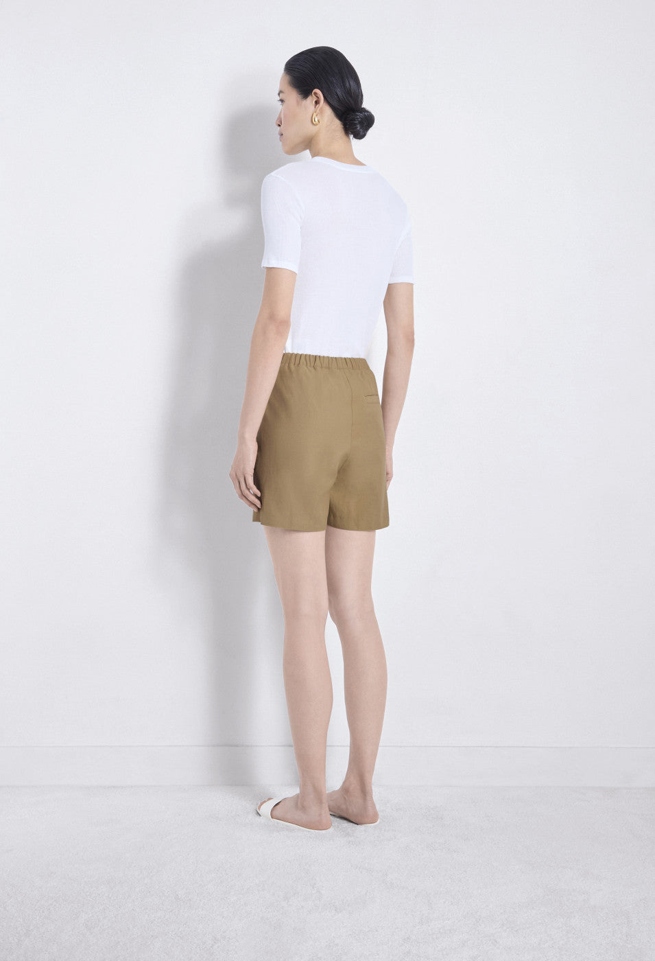 TAILORED MINI SHORTS SIMAI DUNE