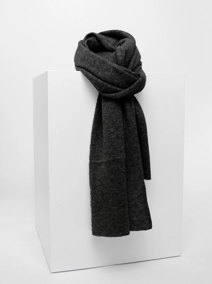 COSY van SjaalMania Sjaal Cosy 100% Kasjmier Anthraciet