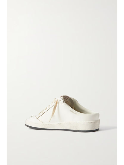 BALLSTAR SABOT LEATHER UPPER GLITTER STAR WHITE/BLACK